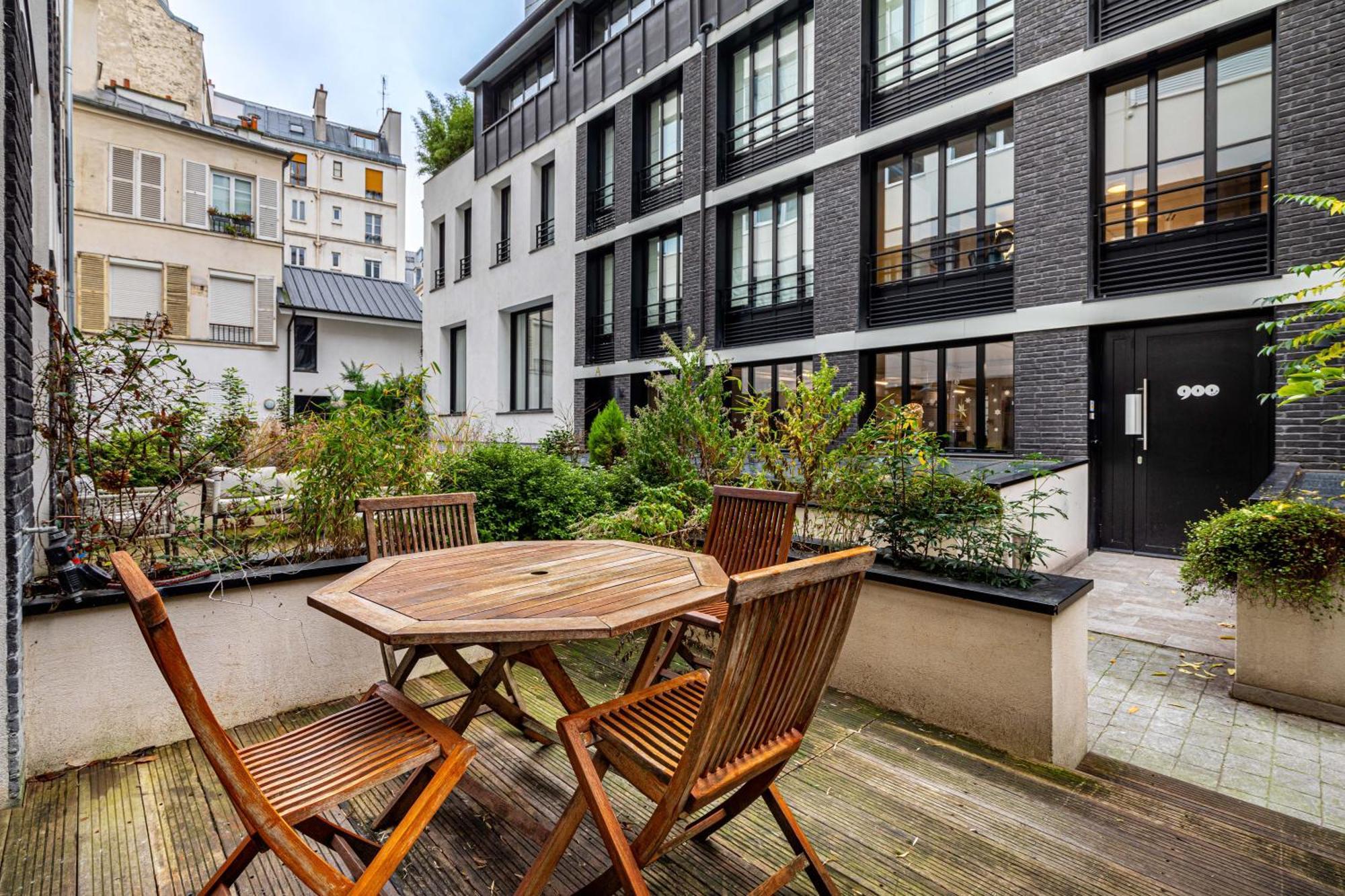 Quiet Apartment With Terrace&Ac-Le Marais/Bastille París Exterior foto